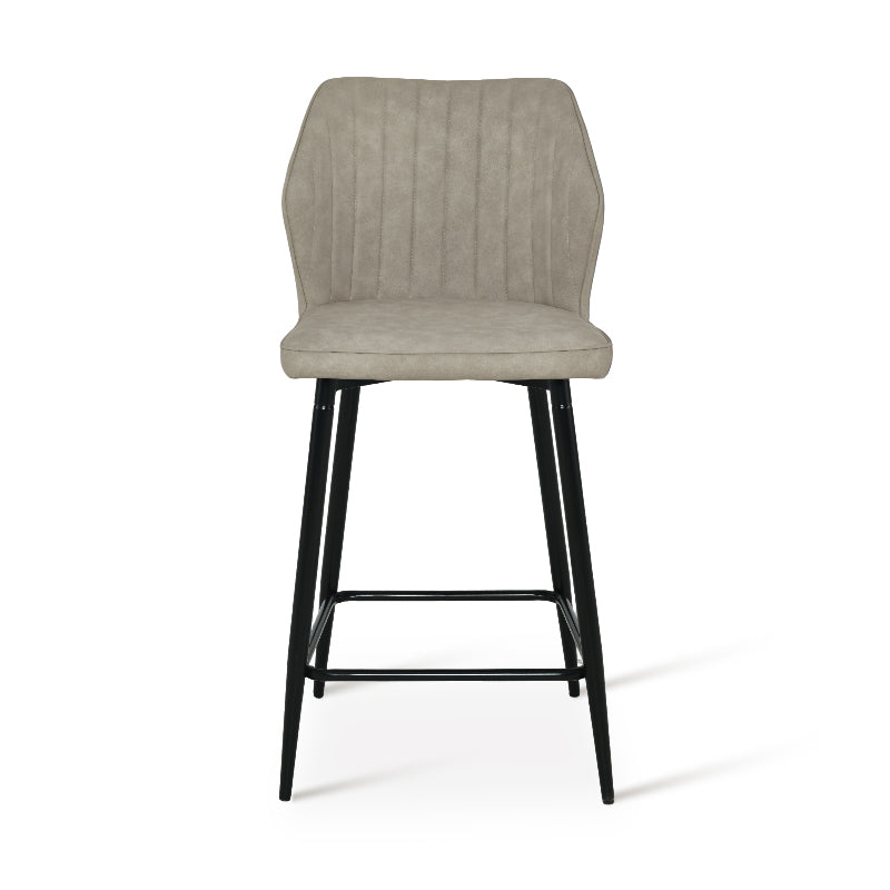 Aleena Bar Stools [Set of 2] [Pu Leather][65 cm]