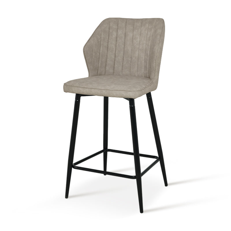 Aleena Bar Stools [Set of 2] [Pu Leather][65 cm]