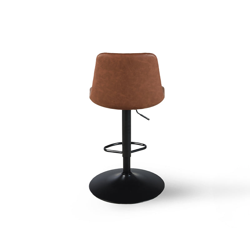 Jarvis AH Diamond Bar Stools [Set of 2] [Pu Leather] [62cm-82cm]