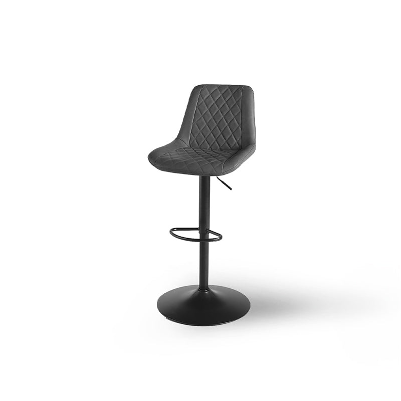 Jarvis AH Diamond Bar Stools [Set of 2] [Pu Leather] [62cm-82cm]