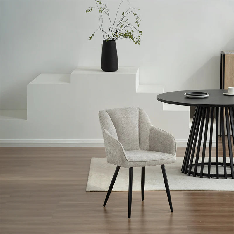Sienna Dining Chairs [Set of 2] [Chenille]