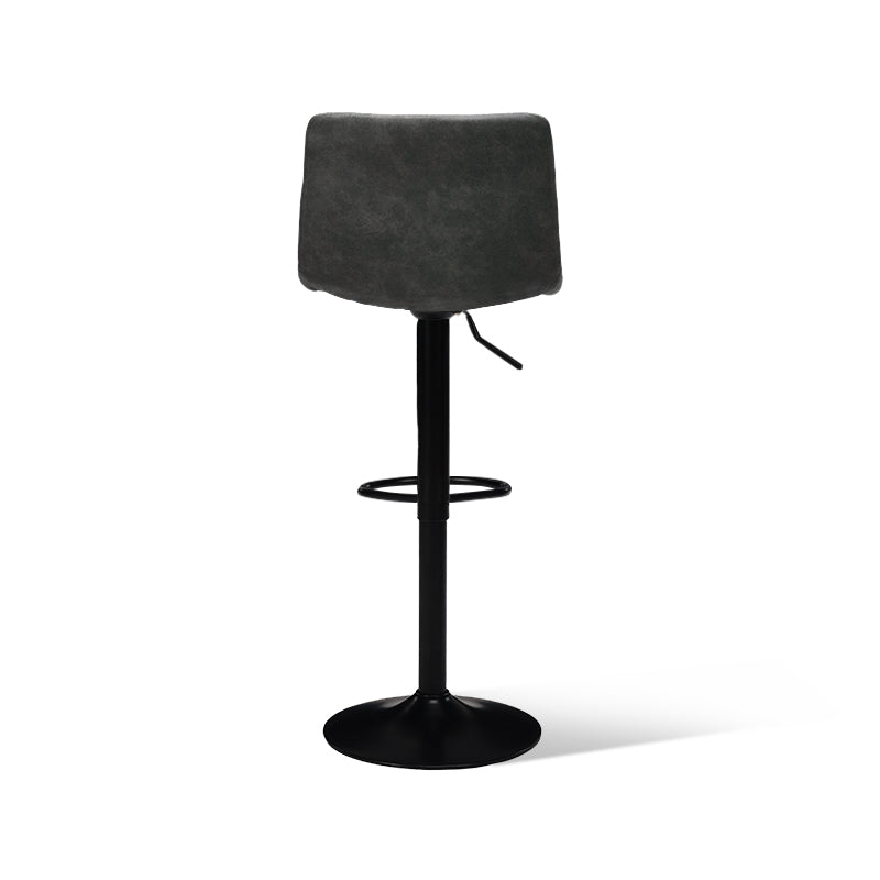 Aoife AH Bar Stools [Set of 2] [Faux Suede] [59cm-81cm]