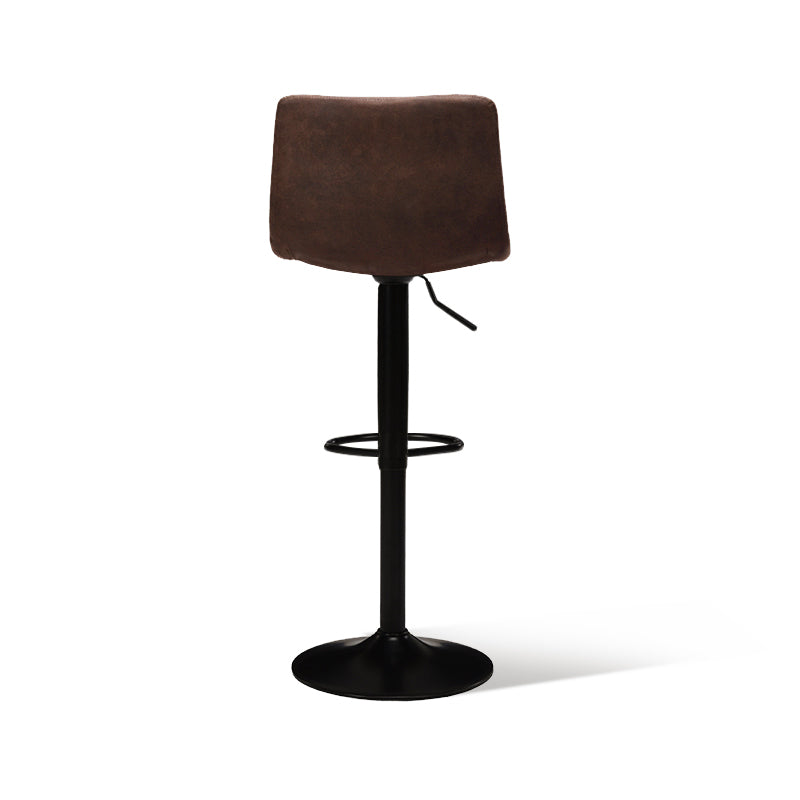 Aoife AH Bar Stools [Set of 2] [Faux Suede] [59cm-81cm]