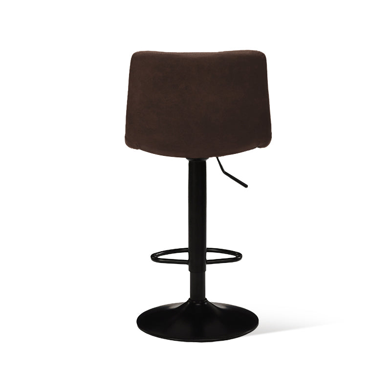 Aoife AH Bar Stools [Set of 2] [Faux Suede] [59cm-81cm]