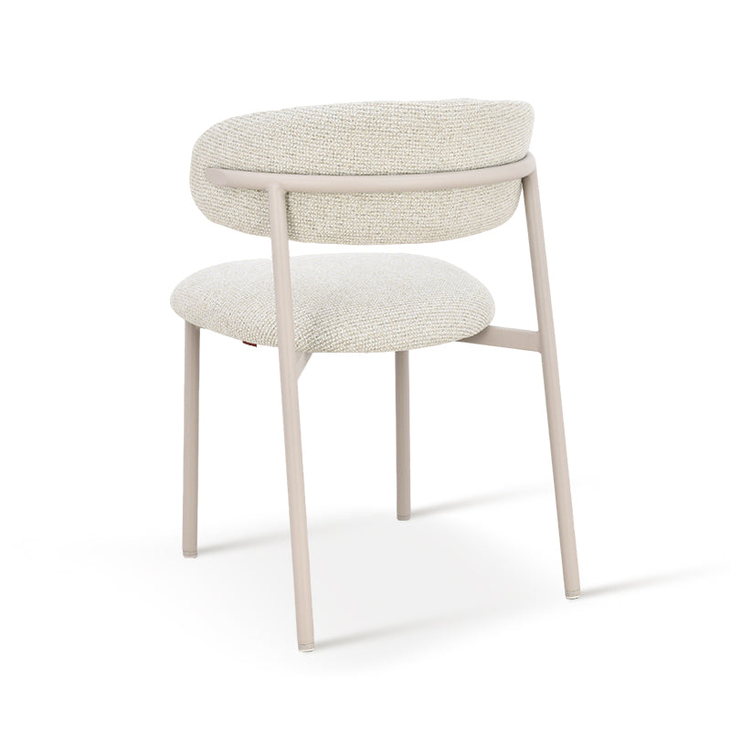 Zahra S Dining Chairs [Set of 2] [Linen Texture Fabric] [⌀ 2.5 cm]