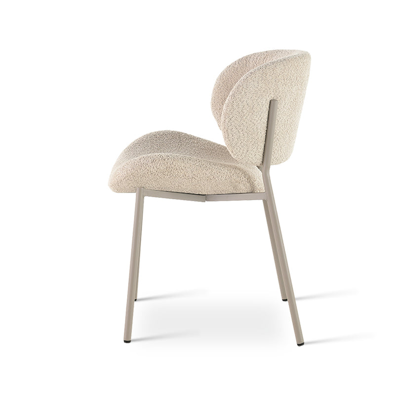 Hadley Dining Chairs [Set of 2] [Beige] [Boucle Fabric]