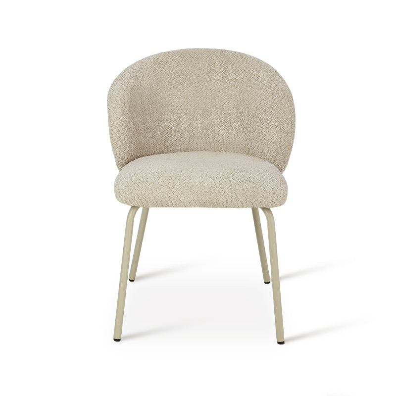 Yasin Dining Chairs [Set of 2] [Boucle Fabric]