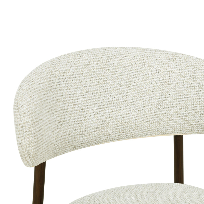 Zahra S Bar Stools [Set of 2] [Linen Texture Fabric] [65 cm]