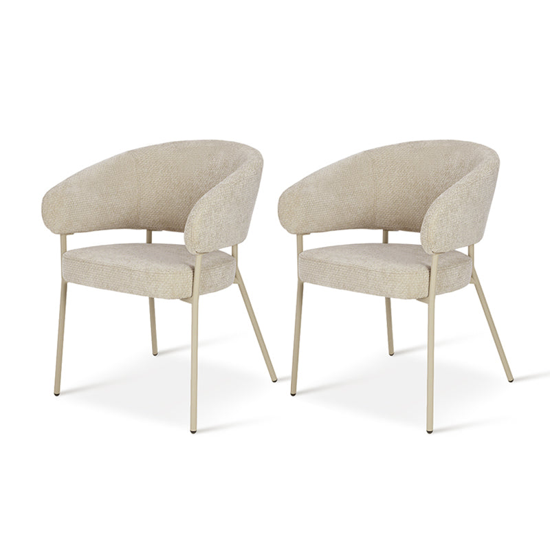 Eloise Dining Chairs [Set of 2] [Chenille]