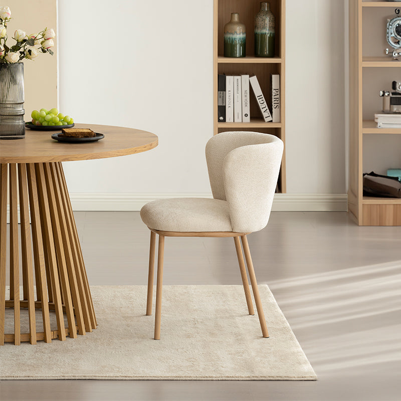 Karin Dining Chairs [Set of 2] [Linen texture Fabric]