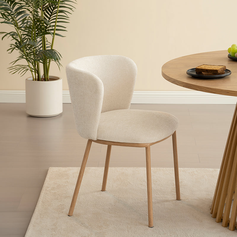 Karin Dining Chairs [Set of 2] [Linen texture Fabric]