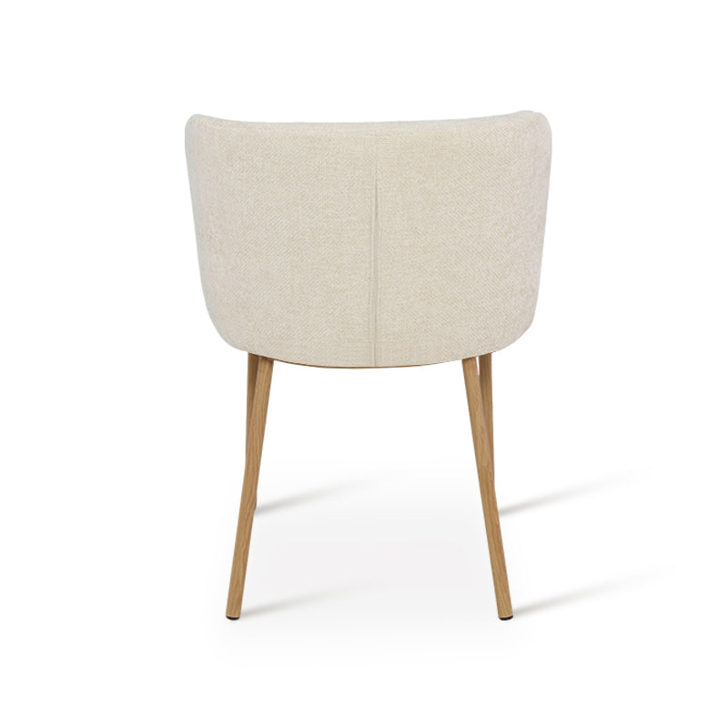 Karin Dining Chairs [Set of 2] [Linen texture Fabric]