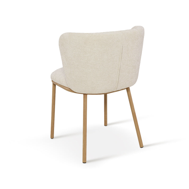 Karin Dining Chairs [Set of 2] [Linen texture Fabric]