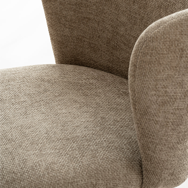 Karin Dining Chairs [Set of 2] [Linen texture Fabric]