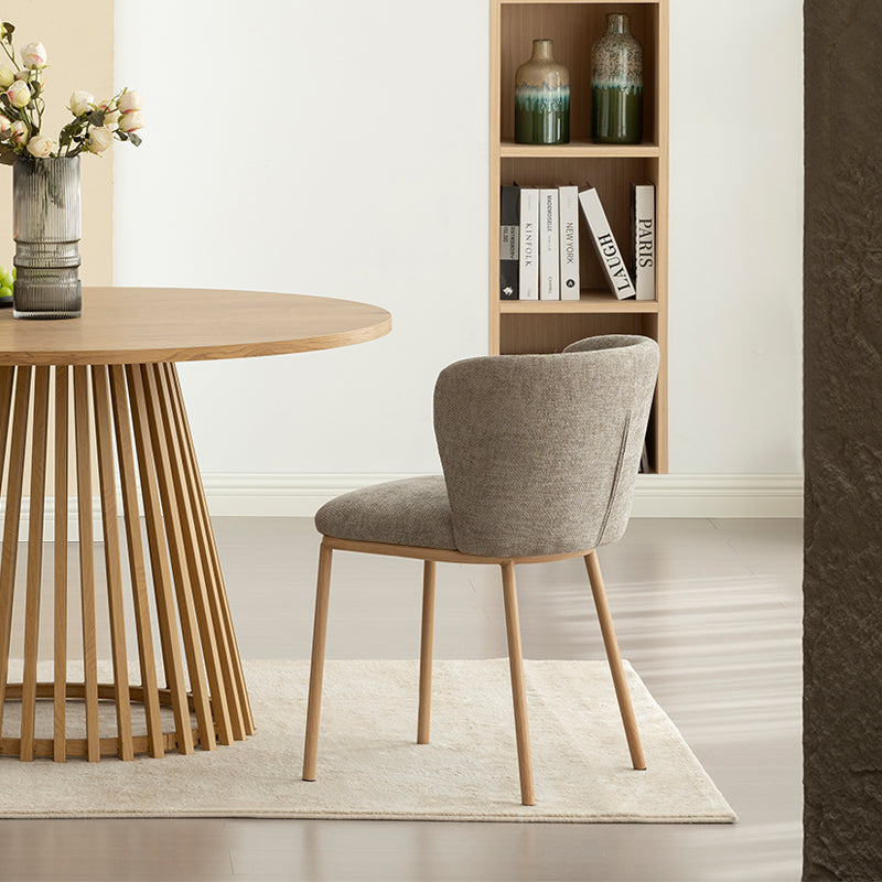 Karin Dining Chairs [Set of 2] [Linen texture Fabric]