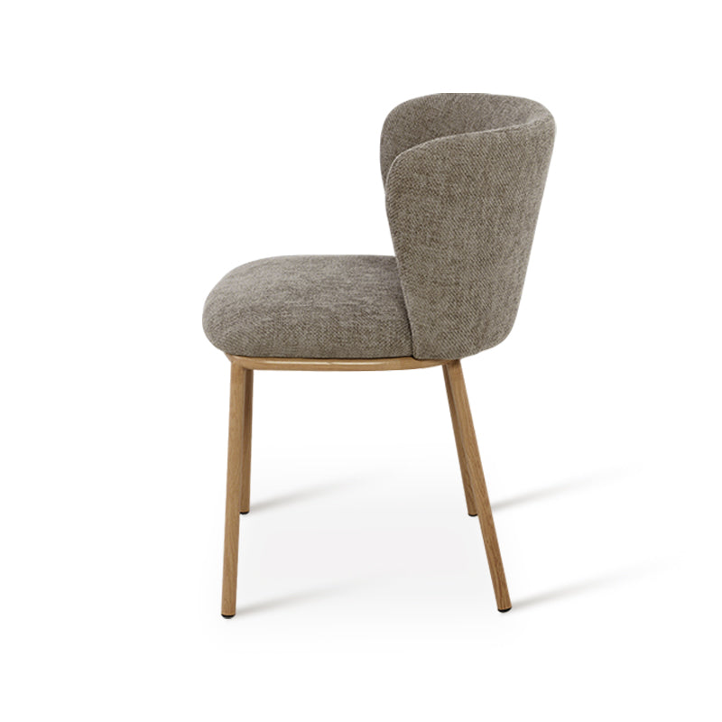 Karin Dining Chairs [Set of 2] [Linen texture Fabric]
