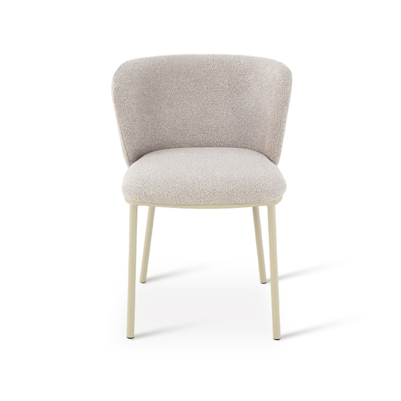 Elowen Round Dining Table & 4 Karin Dining Chairs [Dining Set]