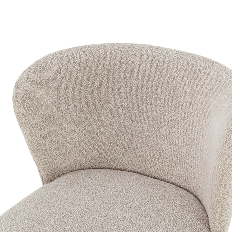 Karin Dining Chairs [Set of 2] [Boucle Fabric]