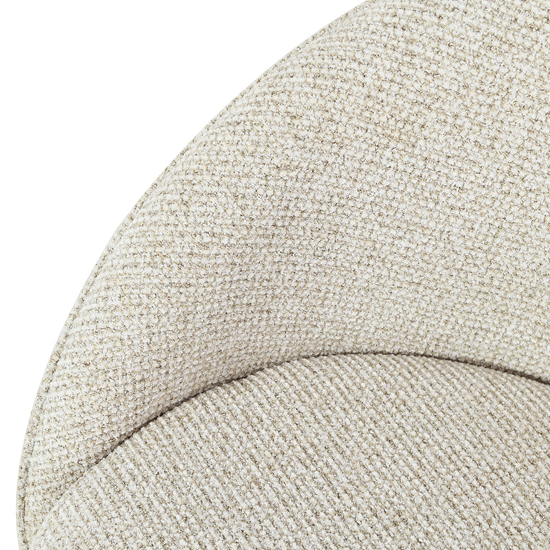 Paislee Swivel Dining Chairs [Set of 2] [Linen Fabric]
