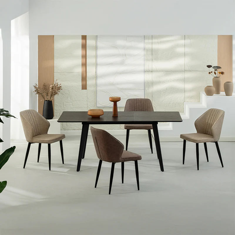 Aleena Dining Chairs [Set of 2] [Pu Leather]
