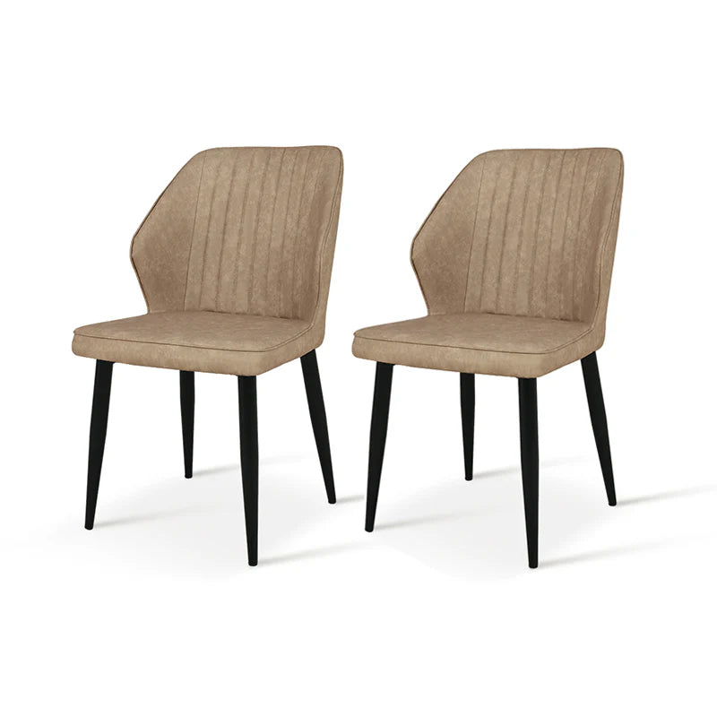 Aleena Dining Chairs [Set of 2] [Pu Leather]
