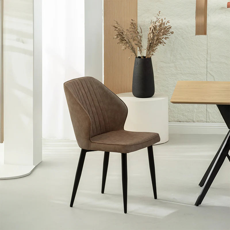 Aleena Dining Chairs [Set of 2] [Pu Leather]