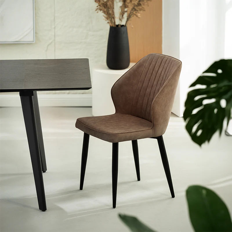 Aleena Dining Chairs [Set of 2] [Pu Leather]