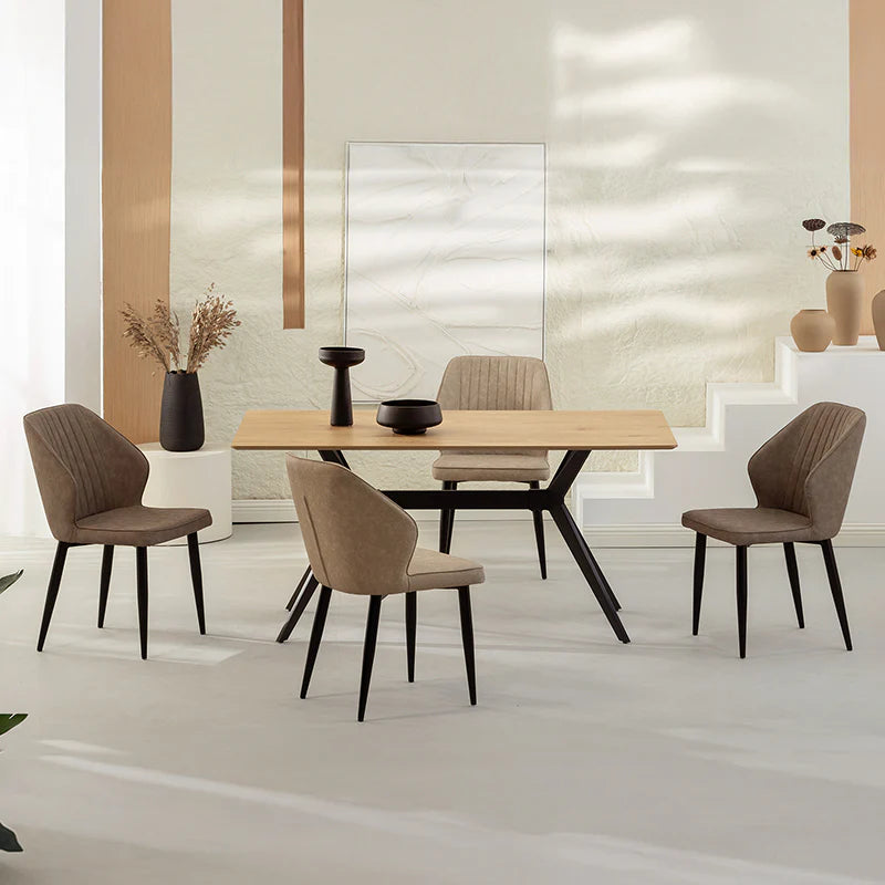 Aleena Dining Chairs [Set of 2] [Pu Leather]