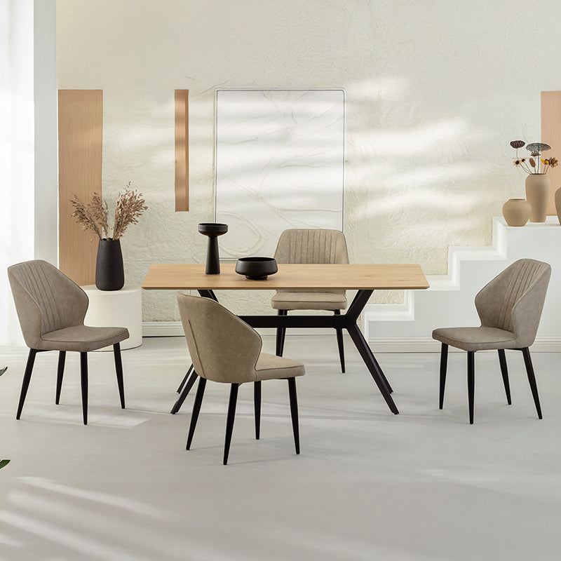 Aleena Dining Chairs [Set of 2] [Pu Leather]