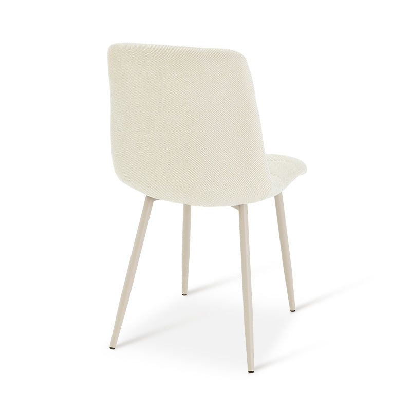 Aoife Dining Chairs [Set of 2] [Linen Fabric] [Light-colored Legs]