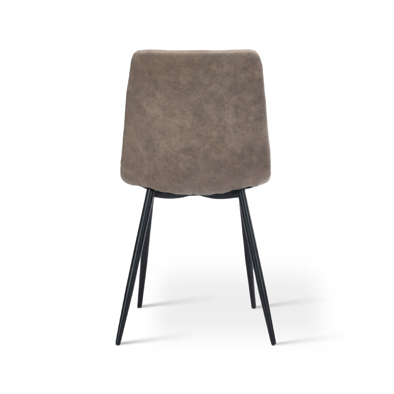 Aoife Dining Chairs [Set of 2] [Faux Suede]