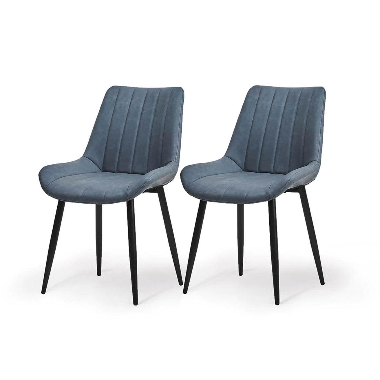 Jarvis Dining Chairs [Set of 2] [Faux Leather]