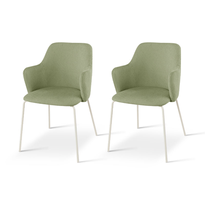 Dahlia Dining Chairs [Set of 2] [Linen Fabric]