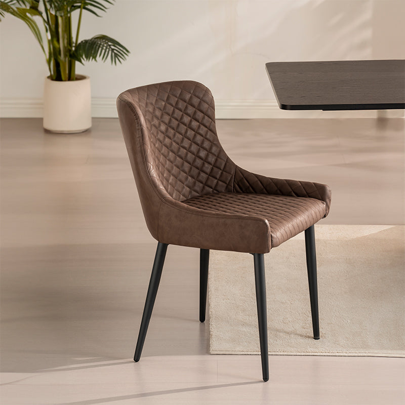 Kyle Dining Chairs [Set of 2] [Pu Leather]