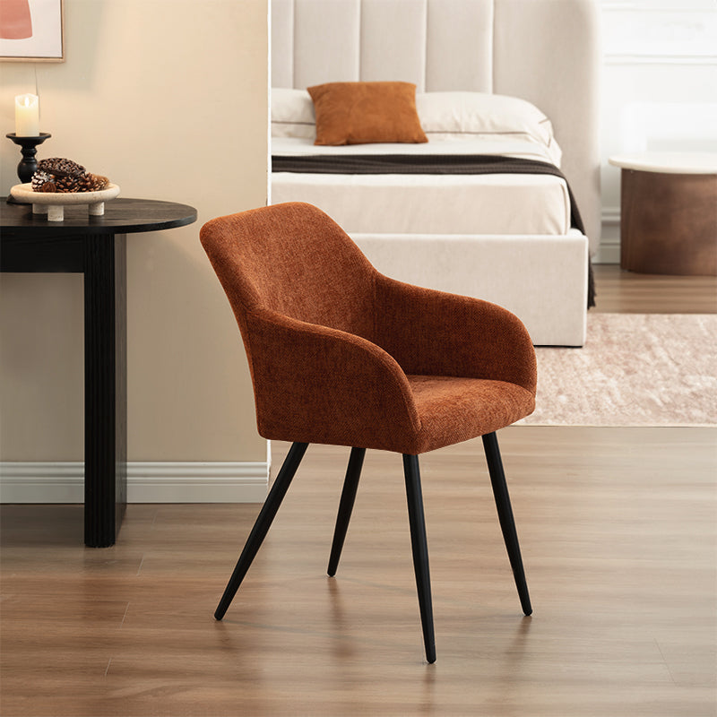 Frazer Dining Chairs [Set of 2] [Linen Fabric]