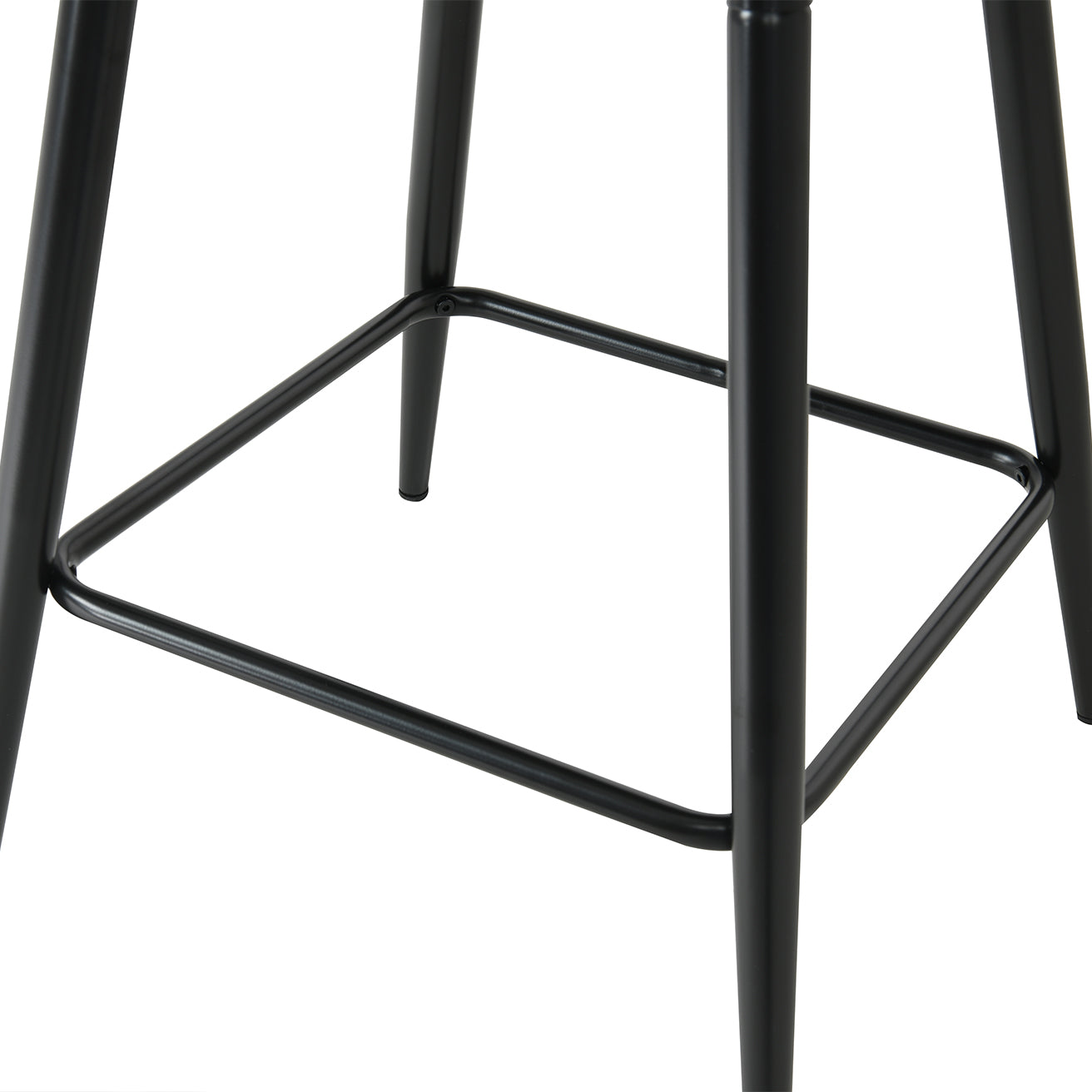 Black metal bar stools deals set of 2