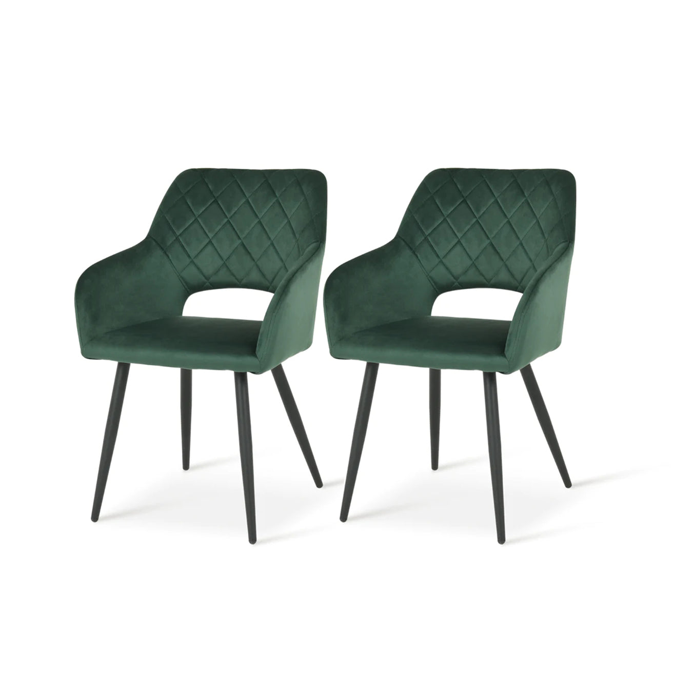 Stein Dining Chairs [Set of 2] [Velvet]