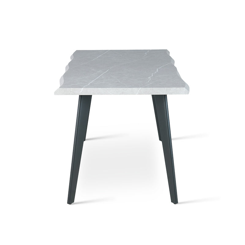 Beatrix Dining Table [Wood] [Grey Marble] [140 cm] [160 cm]