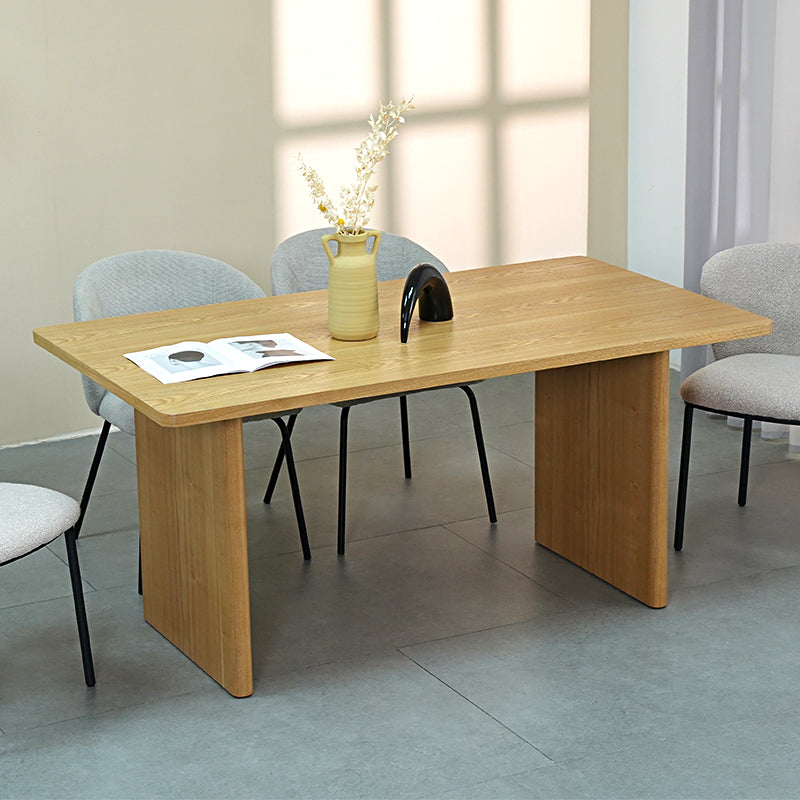 Nazira Rectangular Dining Table [Wood Color] [180 cm]