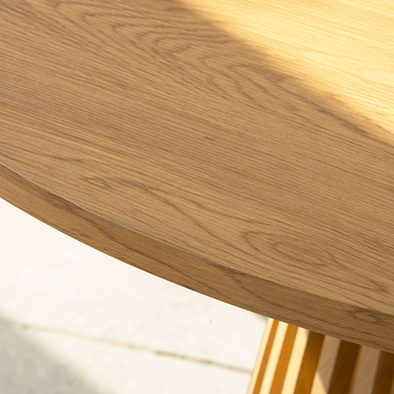 Veronica Round Dining Table [Oak Color] [120 cm]