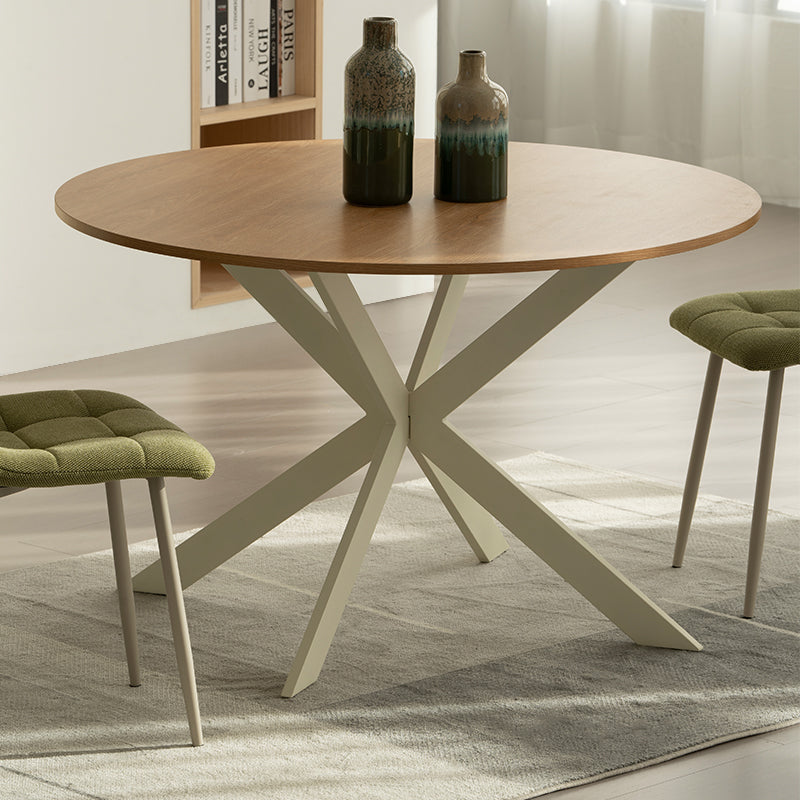 Tilly Round Dining Table & 4 Aoife Dining Chairs [Dining Set]