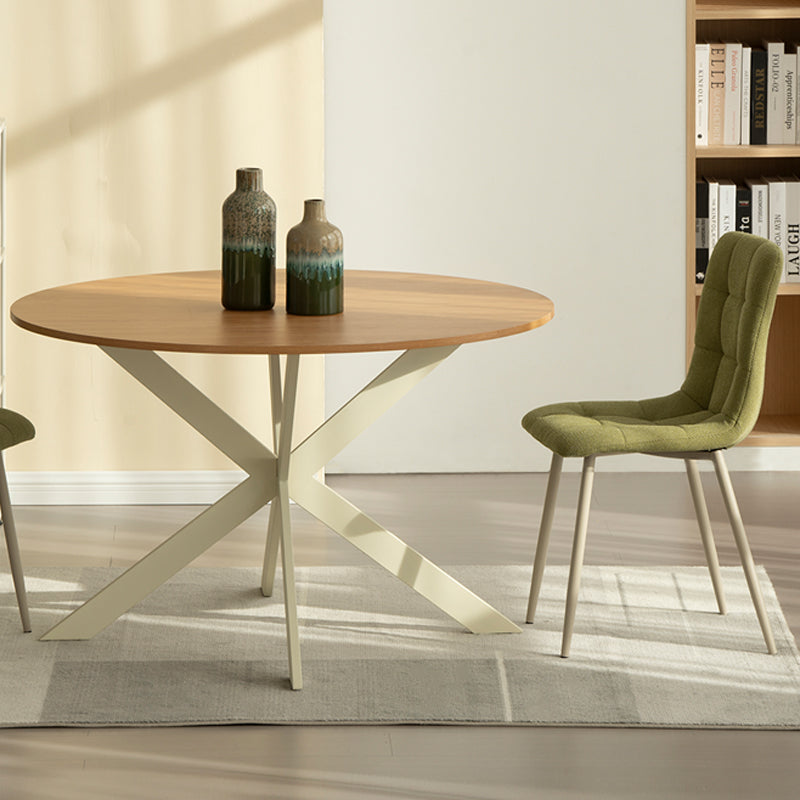 Tilly Round Dining Table [Wood Color] [120 cm]