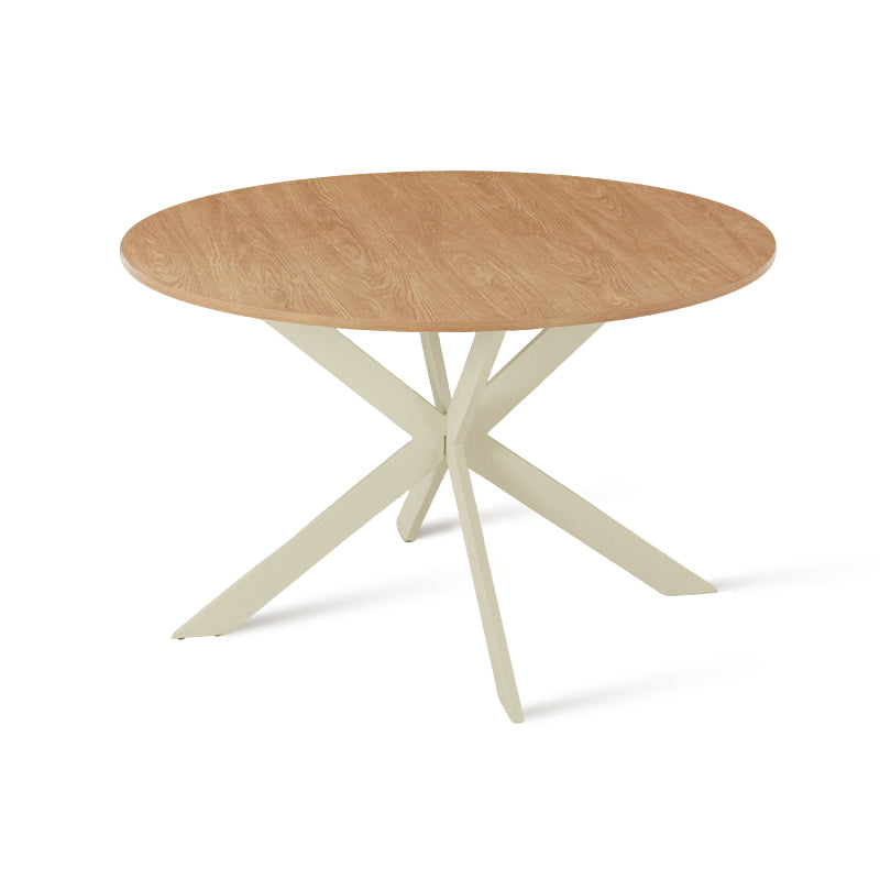 Tilly Round Dining Table [Wood Color] [120 cm]