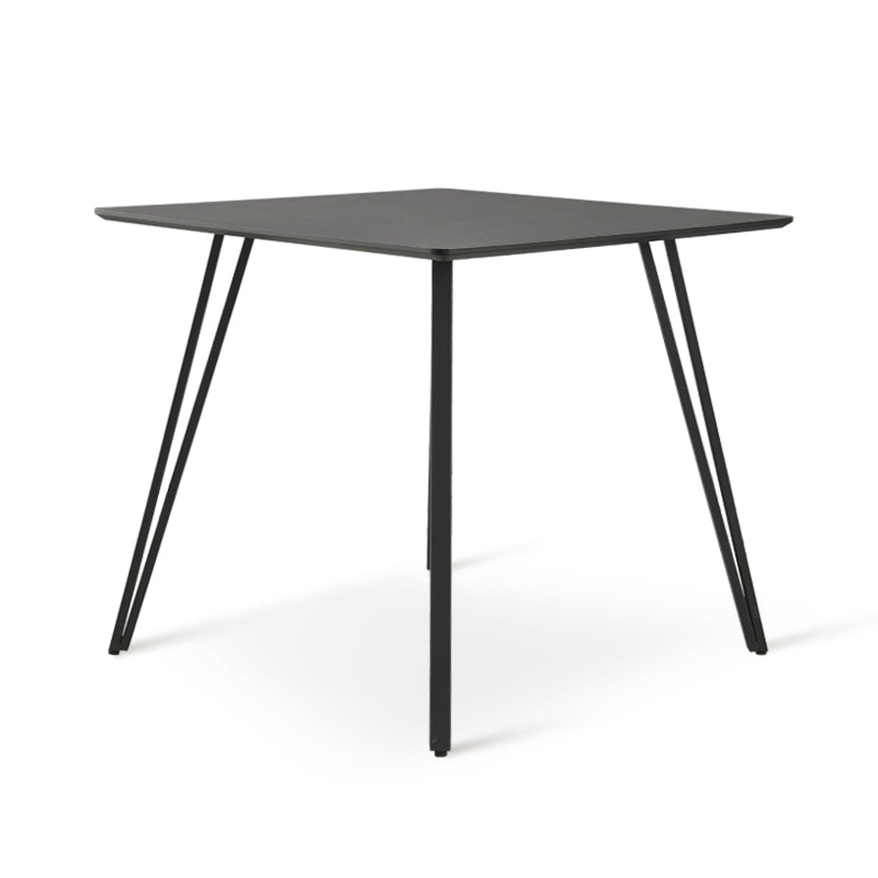 Fareeha Square Dining Table [Grey Marble] [80 cm]