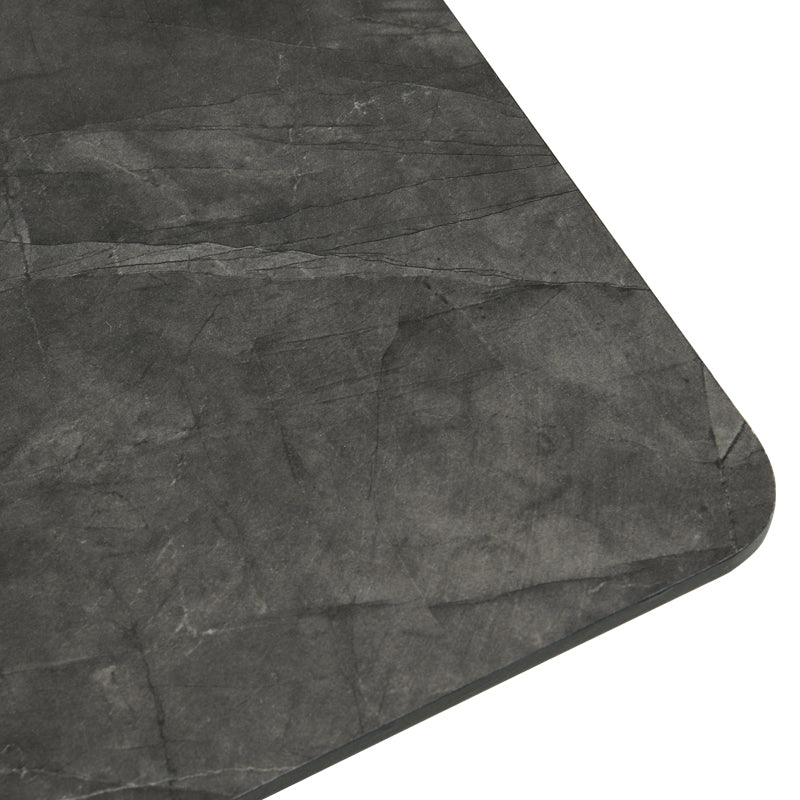 Fareeha Square Dining Table [Grey Marble] [80 cm]