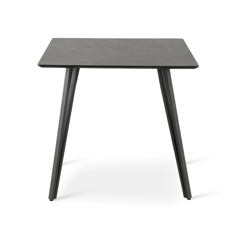 Fareeha Square Dining Table [Grey Marble] [80 cm]