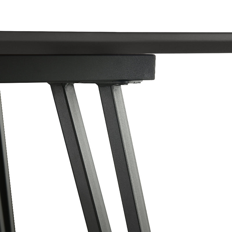 Fareeha Rectangular Dining Table & 4 Zack Dining Chairs [Dining Set]