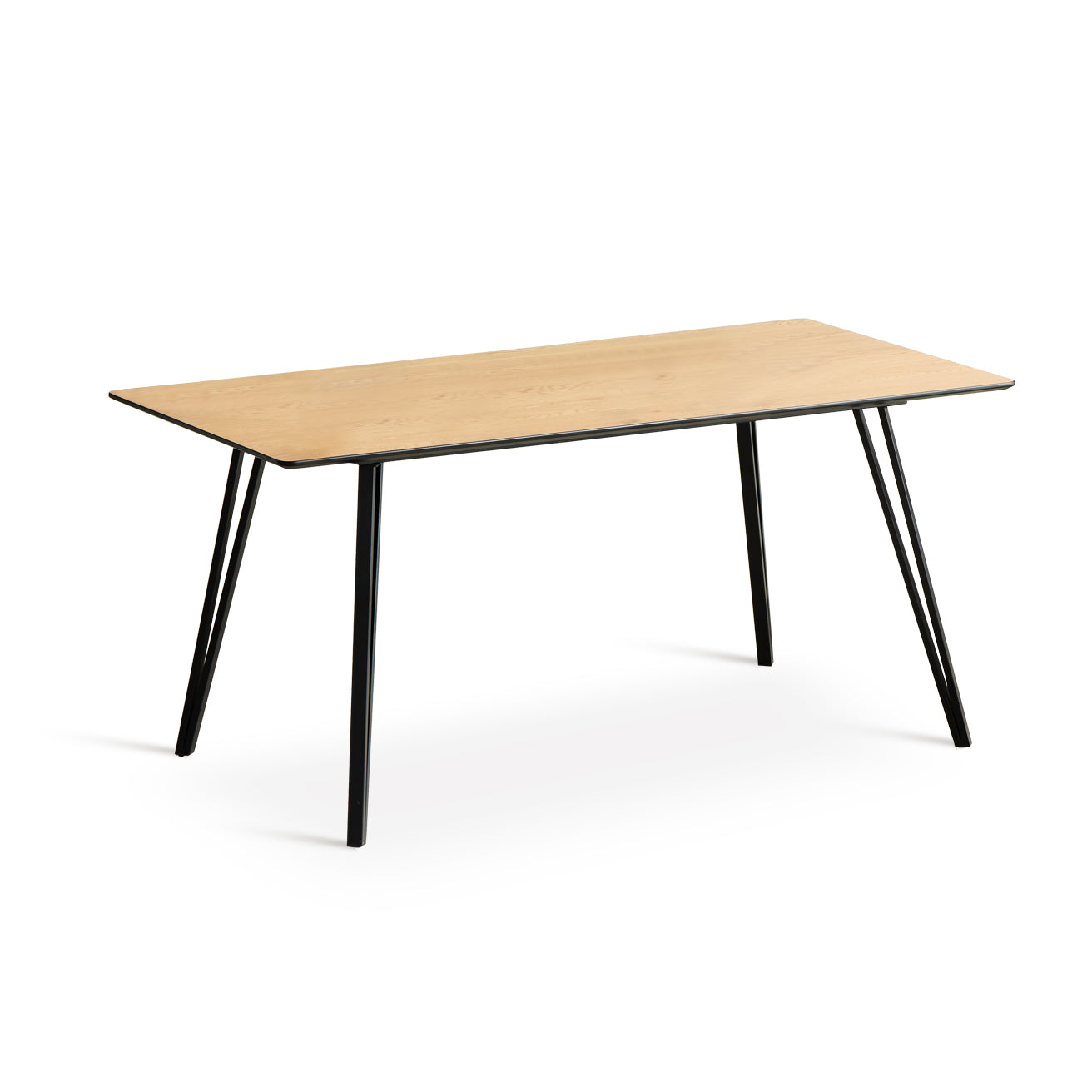 Fareeha Rectangular Dining Table & 4 Zack Dining Chairs [Dining Set]