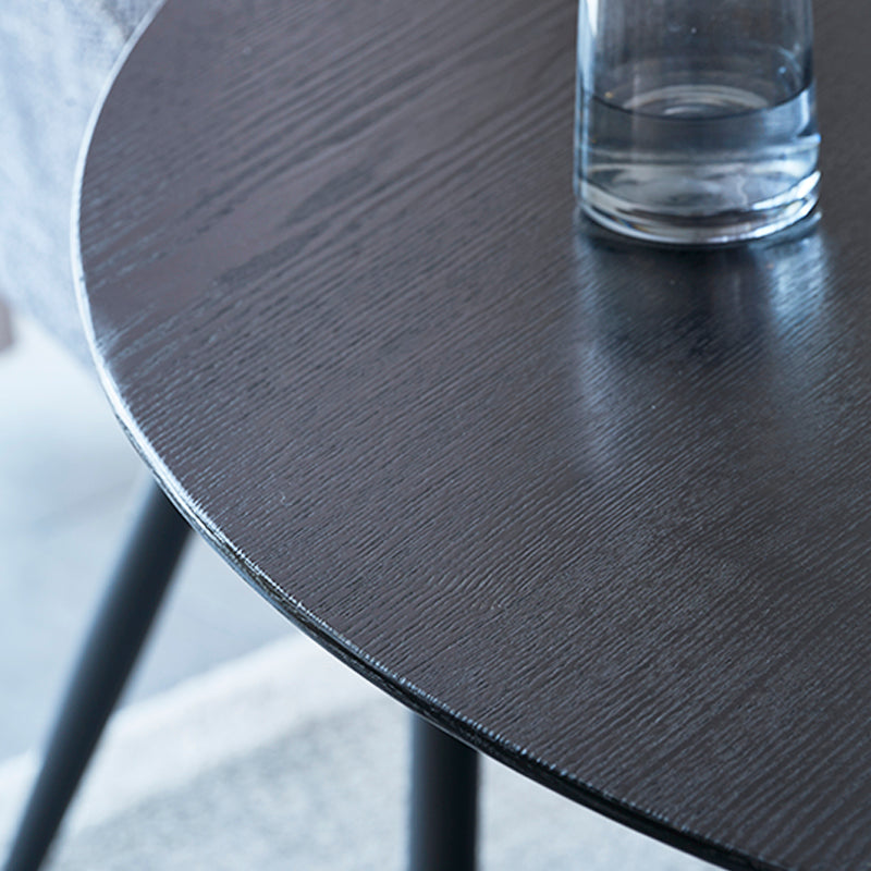 Gemma Round Dining Table [Black] [120 cm]