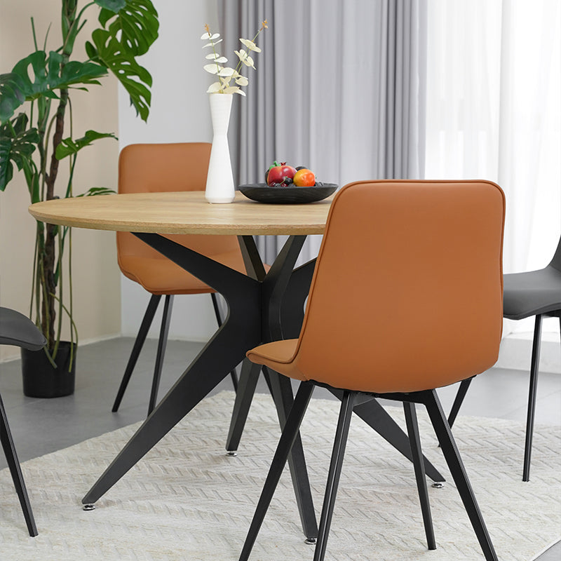 ofcasa, Jamileh dining chairs, dining chairs, brown dining chairs, faux leather dining chairs, chairs for sale, comfy chair, cheap dining chairs, brown office chair, ofcasafurniture, ofcasachairs, ofcasa discount, ofcasa dining chairs, ofcasa uk